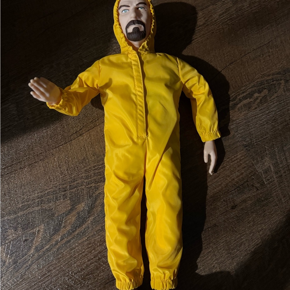 Breaking bad talking doll Yellow Hooded Doll Outfit